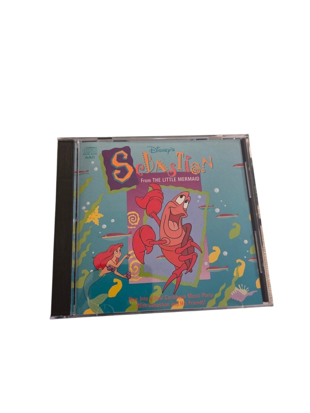 Vtg The Little Mermaid Sebastian CD